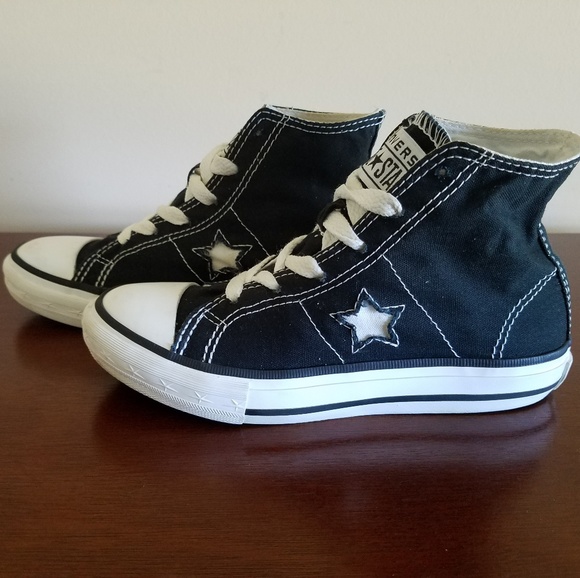 Converse One Star High Tops - Picture 4 of 5